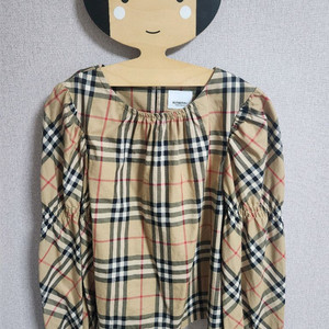 버버리키즈 퍼프 블라우스 10y 이미지