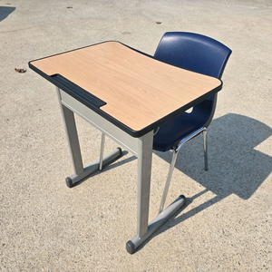 신품상판 와이드책상세트 학원책걸상 학원책상세트 팝니다 이미지