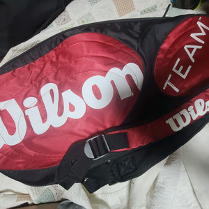 윌슨 테니스 배드민턴 라켓 가방 이미지