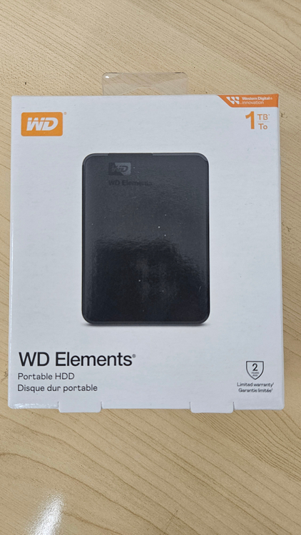 [HDD] WD New Elements Portable 1TB 외장하드 이미지