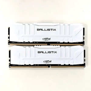 BALLISTIX DDR4 3200 32G 16Gx2개 세트 crucial 화이트 램 메모리 이미지