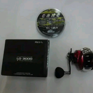 (좌핸들)쭈꾸미,갑오징어,문어,광어,우럭 파워핸들14볼베이트릴+합사 이미지