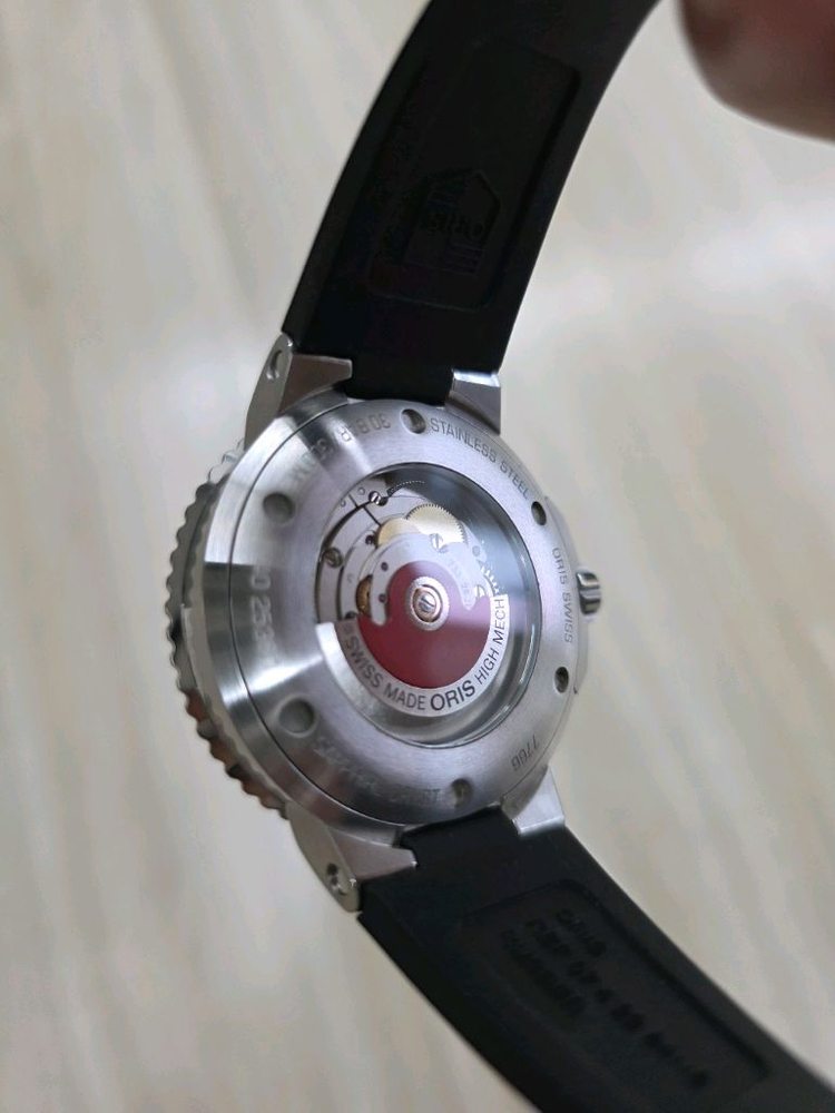 오리스 아퀴스 데이트 딥블루 이미지