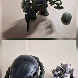 건담 마이크로워즈 SP 자쿠2 + 자쿠 헤드 + 가샤폰전사 이미지