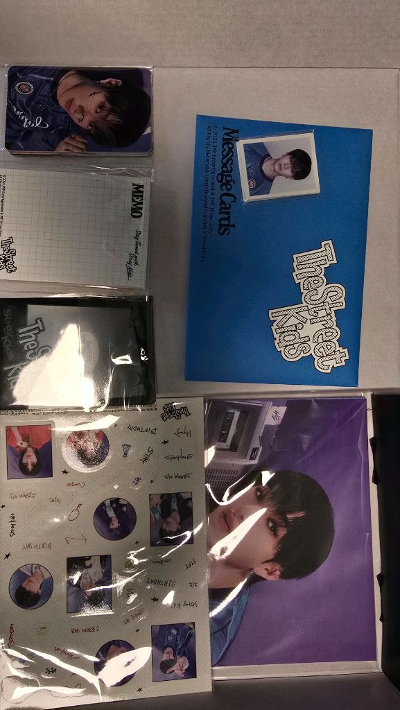 skz stray kids 스트레이 키즈 5th STAY 키트 미개봉+ 2025 시즌그리팅 구성품 이미지