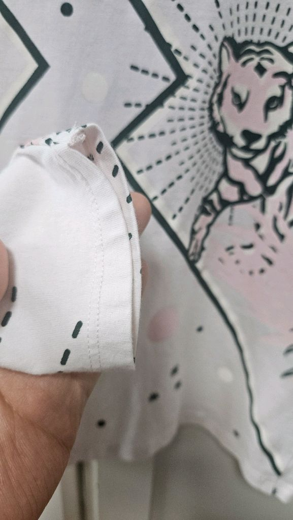 KENZO KIDS 핑크 호랑이 긴팔 티셔츠 12세 이미지