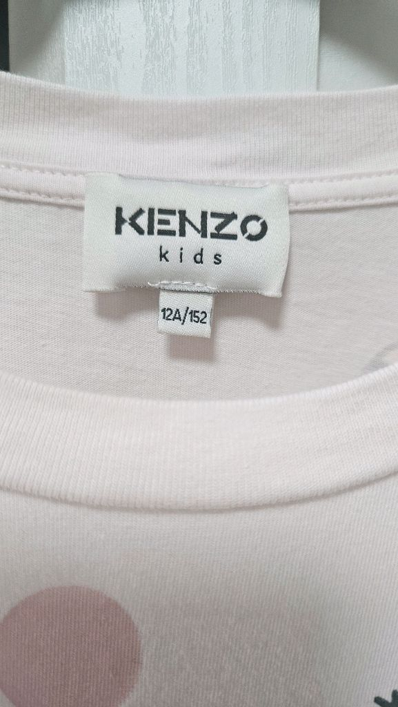 KENZO KIDS 핑크 호랑이 긴팔 티셔츠 12세 이미지