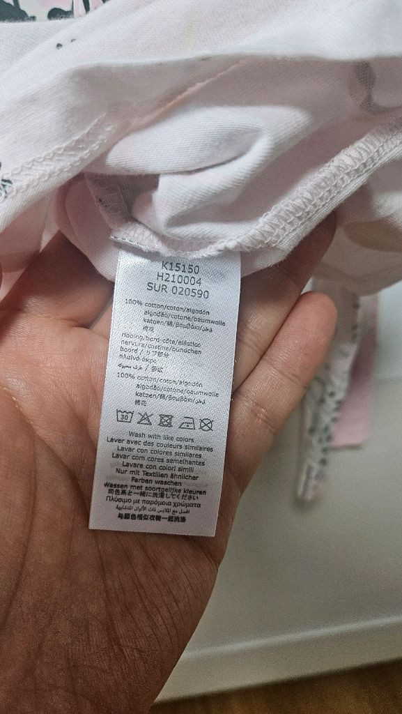 KENZO KIDS 핑크 호랑이 긴팔 티셔츠 12세 이미지