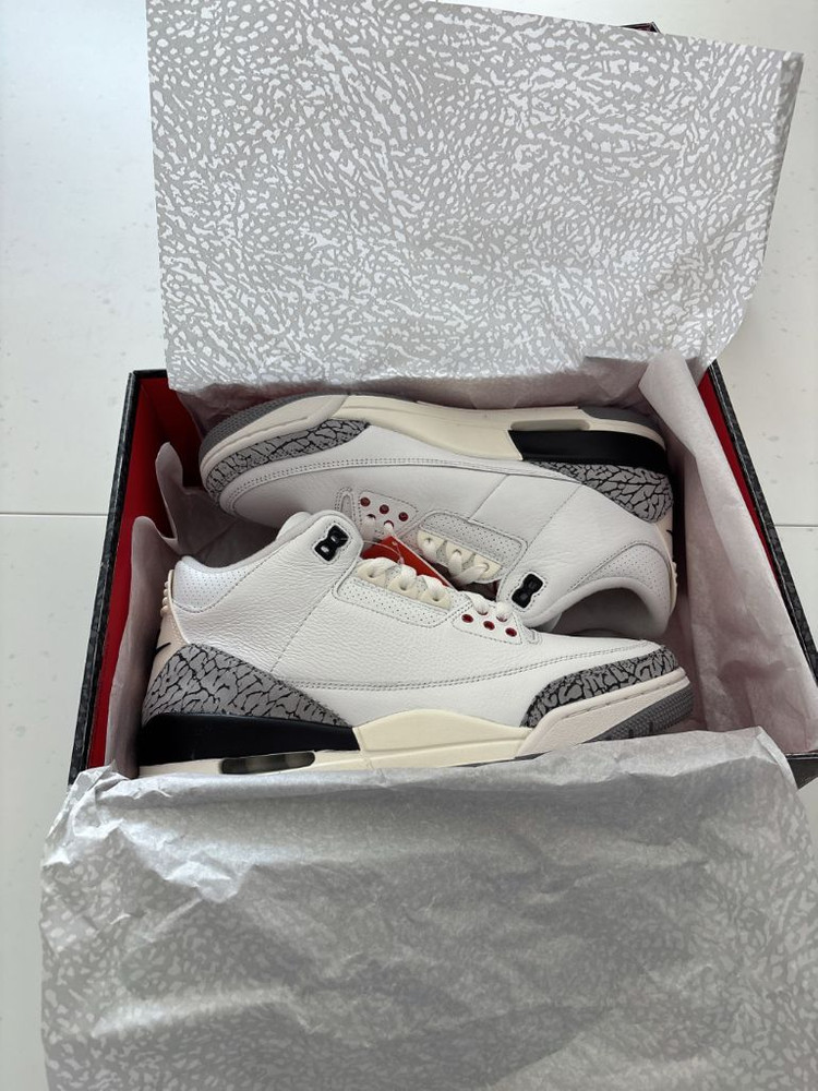 조던3 레트로 화이트 시멘트 리이매진드 270 새상품 이미지