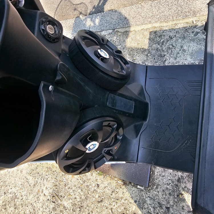 [배터리 2개] 블랙 TITAN 타이탄 1000 전기 스쿠터 오토바이 이미지