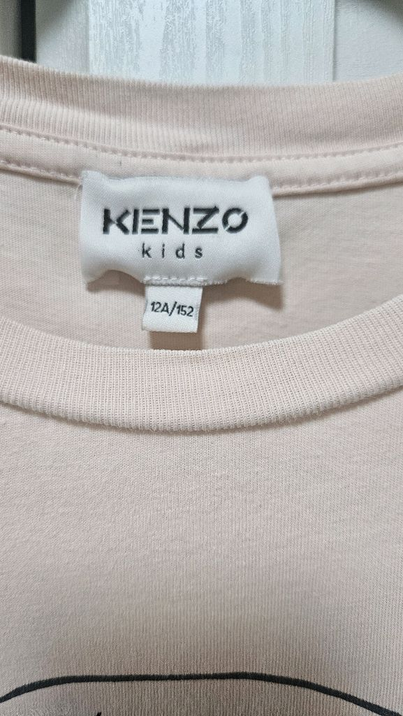 겐조 키즈 타이거 티셔츠 12A/152 핑크 이미지