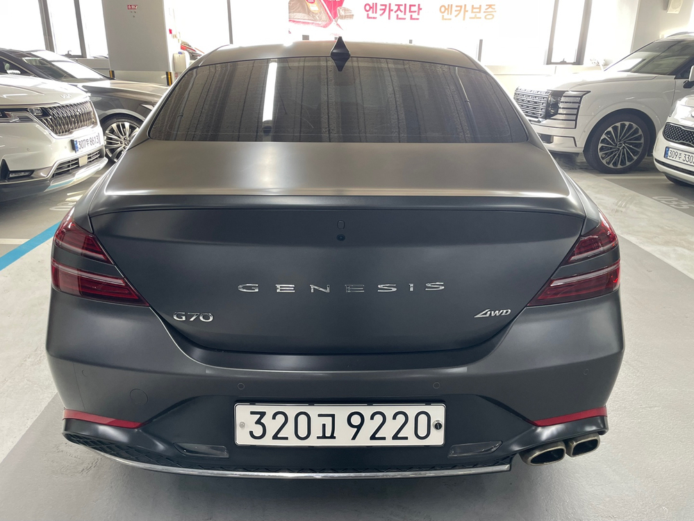 더 뉴 G70 가솔린 2.0T 4WD 22년04월 31947km 완전무사고 보험0원 신차가 5690만 입니다. 이미지