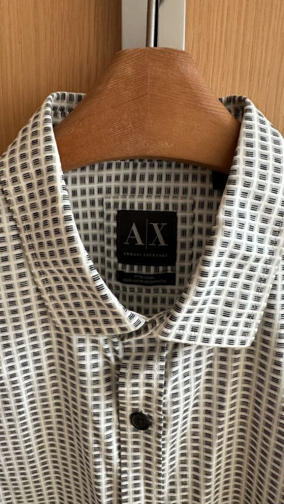 아르마니 익스체인지 AX 셔츠 남방 신사 드레스 정장 이미지