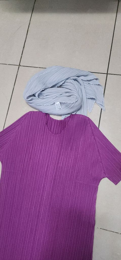 플리츠플리즈 롱 반팔 3사이즈 /팬츠등 이미지