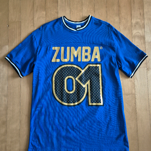 줌바웨어 브이넥 티셔츠 이미지