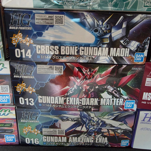 HG 크로스본 마오, 어메이징 엑시아, 엑시아 다크매터 3종 판매합니다. 건담/건프라/프라모델 이미지