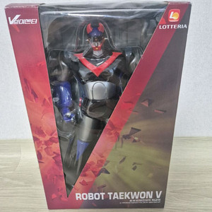 롯데리아 로보트 태권브이(태권V) 피규어 이미지