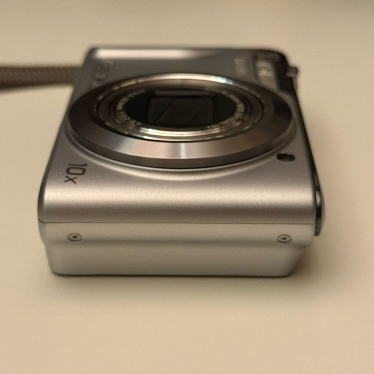 풀박스) 카시오 엑슬림 EX-H10 빈티지 디지털 카메라 디카 실버 이미지