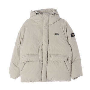 (새상품)내셔널지오그래픽 24FW 베이지 덕다운 숏 패딩 다운 재킷 L 이미지