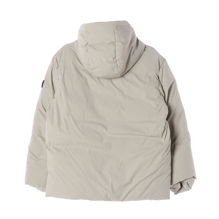 (새상품)내셔널지오그래픽 24FW 베이지 덕다운 숏 패딩 다운 재킷 L 이미지