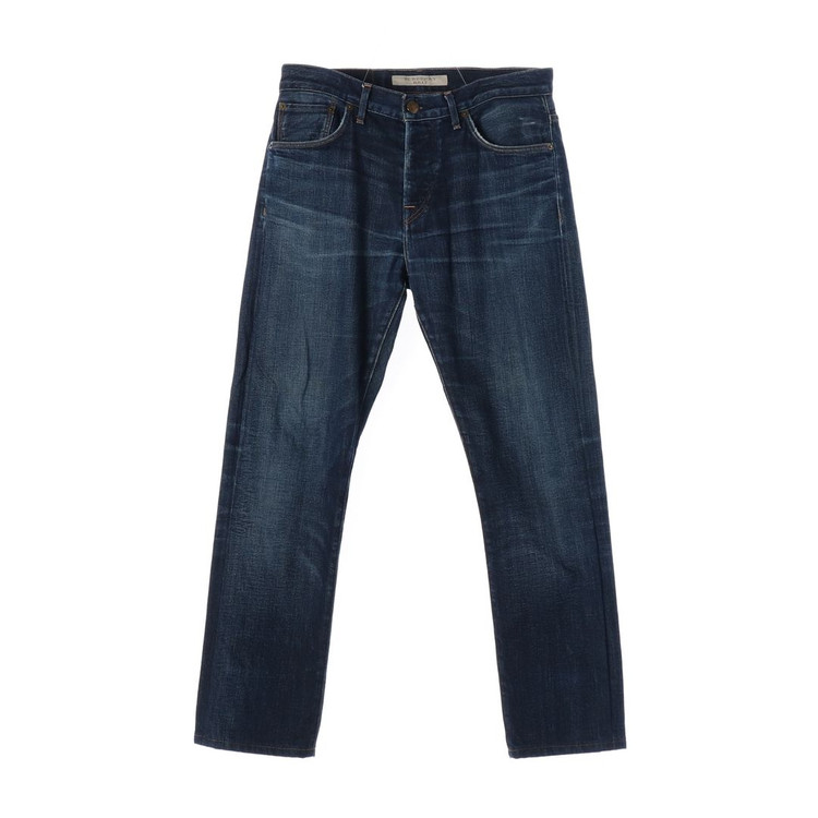 버버리 브릿 진청 주름 워싱 청바지 데님팬츠 W30 이미지