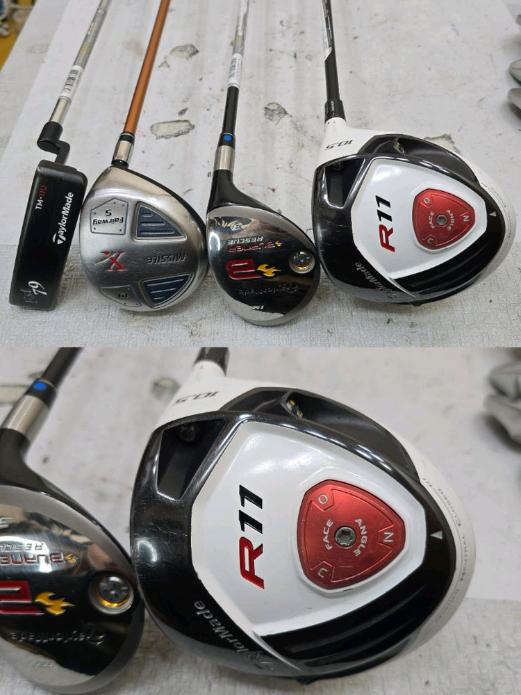 40만 테일러메이드 버너 경량스틸 아이언 등 남성용 중고골프채 풀세트1 이미지
