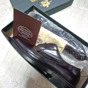 새상품 [7.5E] 알든 990 더비 /9901 987 코도반 더비슈즈 에드워드그린 크로켓앤존스 이미지