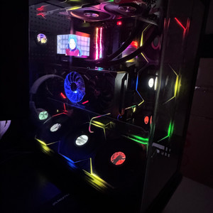 [급처]현존 최고 하이엔드 게이밍컴퓨터 pc 모니터 키보드 마우스 헤드셋 풀세트 팝니다. 이미지