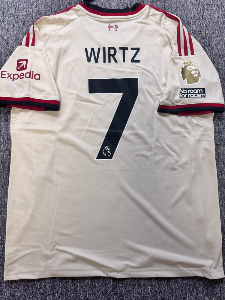 25-26 리버풀 유니폼 어센틱 비르츠 손흥민 이강인 라민야말 음바페 벨링엄 메시 호날두 홀란드 로드리 맨시티 맨유 이미지