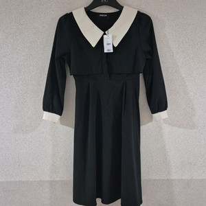 [새상품]FOCUS 여자 원피스 흰카라 이미지