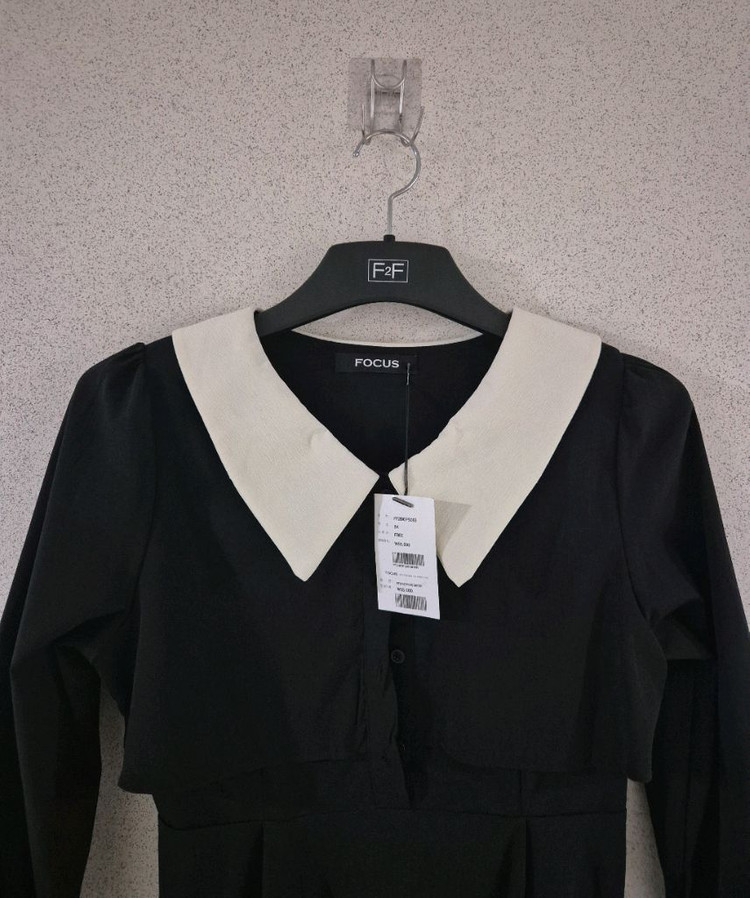 [새상품]FOCUS 여자 원피스 흰카라 이미지