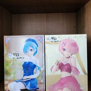 후류 리제로 렘 & 람 누들스토퍼 피규어 이미지