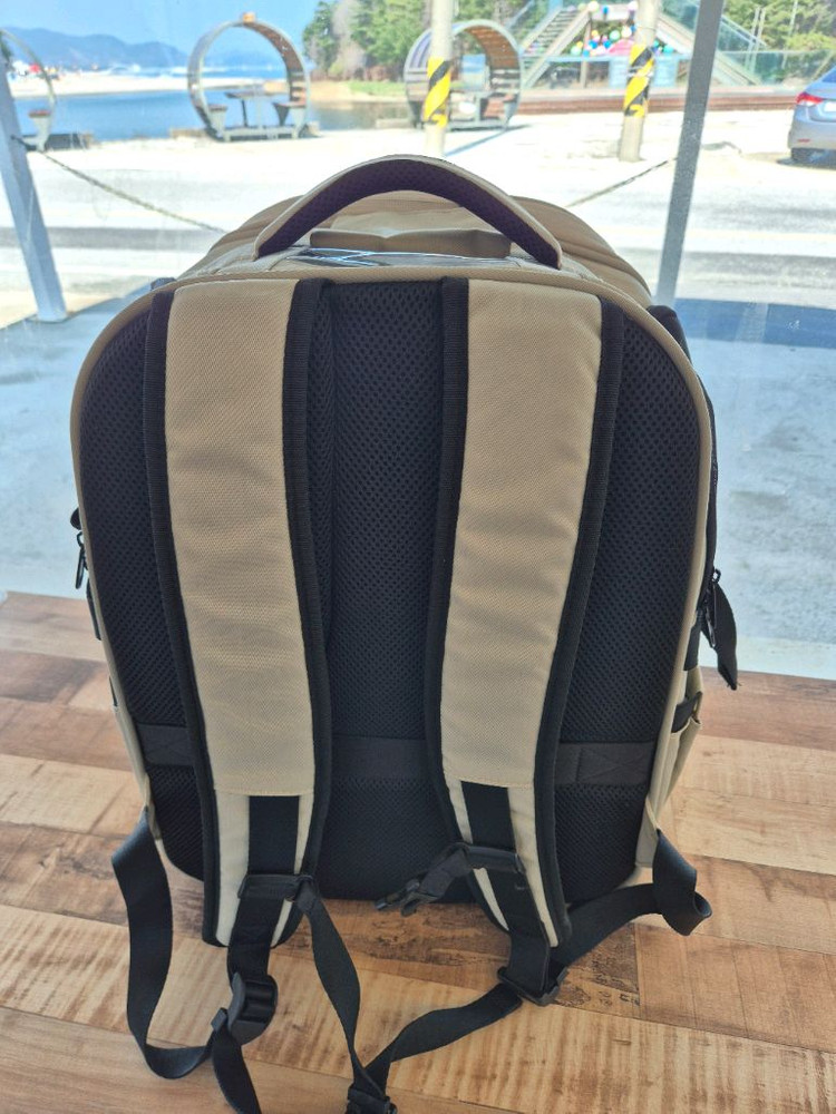 강아지 고양이 백팩 이동장 이동가방 코코백 아이보리 이미지