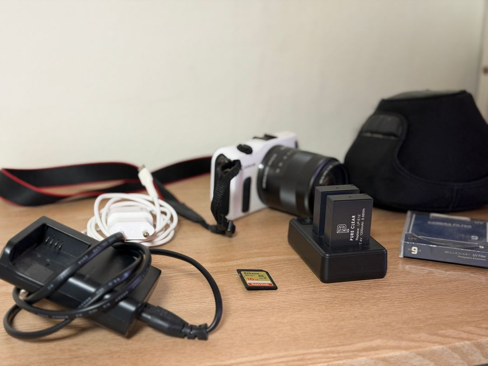 캐논 EOS M (18-55mm)렌즈 이미지