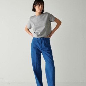 파사드패턴 클래식데님 코발트 블루 S + 기장4cm 추가 이미지