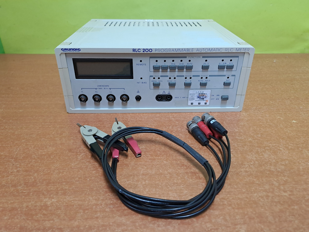 GRUNDIG RLC200 Programmable Automatic RLC Meter 판매 이미지