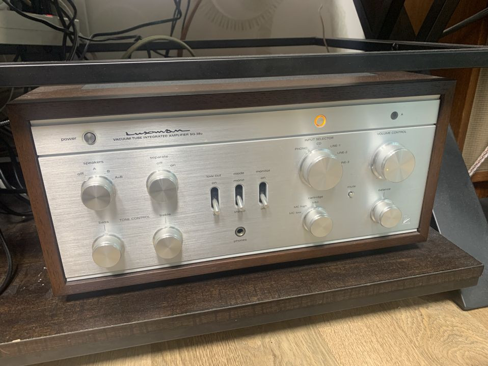 럭스만(Luxman) SQ38U 진공관 인티앰프 팝니다 이미지
