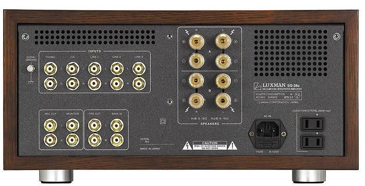 럭스만(Luxman) SQ38U 진공관 인티앰프 팝니다 이미지