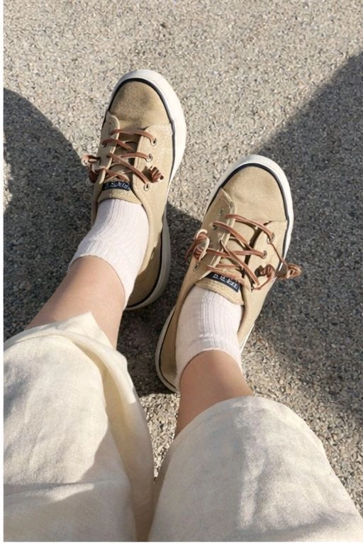Sperry 스페리 Crest Vibe 린넨 스니커즈 보트슈즈 이미지