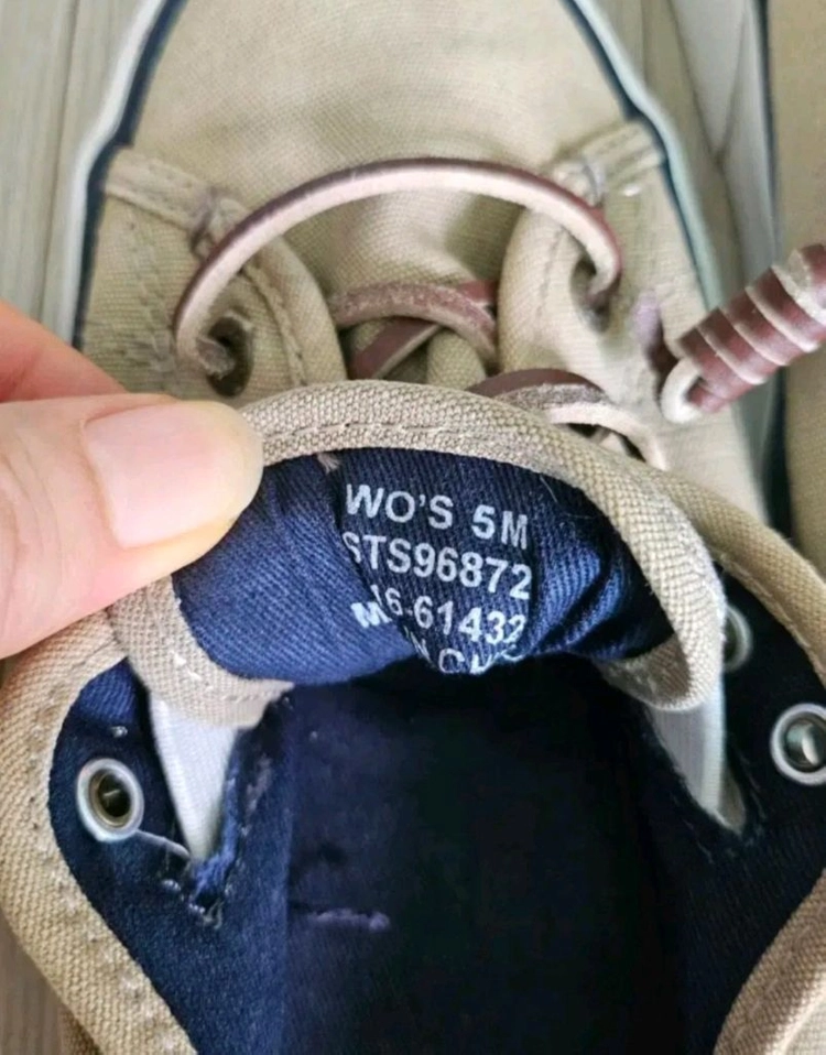 Sperry 스페리 Crest Vibe 린넨 스니커즈 보트슈즈 이미지