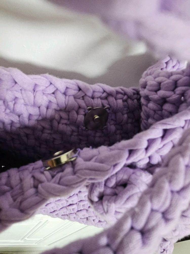 핸드메이드 손뜨게 크로스백 숄더백 도트백 이미지