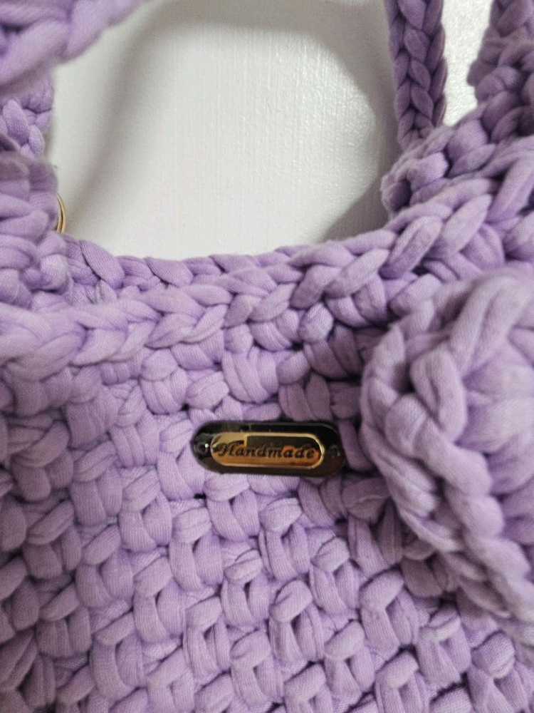 핸드메이드 손뜨게 크로스백 숄더백 도트백 이미지