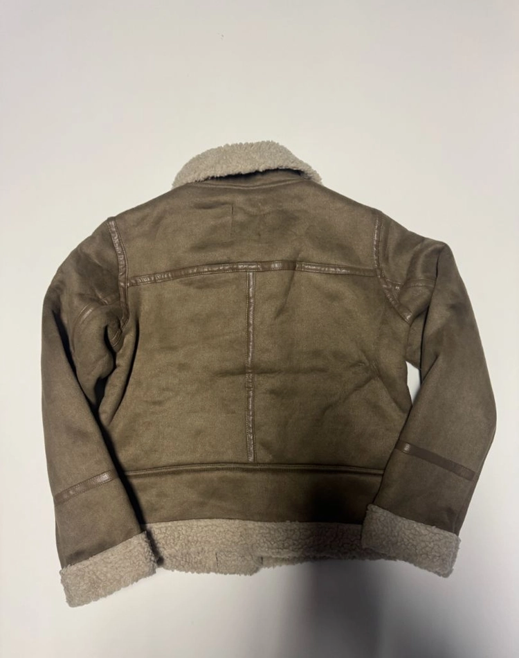 여성 자라 ZARA 스웨이드 무스탕 자켓 S 이미지