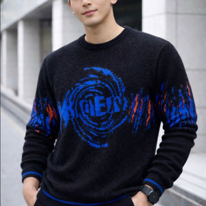 지오송지오 20fw 그래픽 자카드 니트 100 이미지