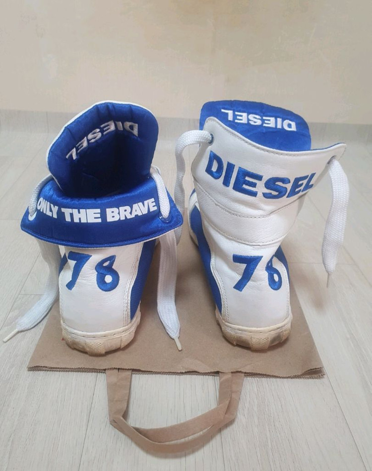 디젤 하이탑 바이크 신발 275사이즈 팔아요 이미지