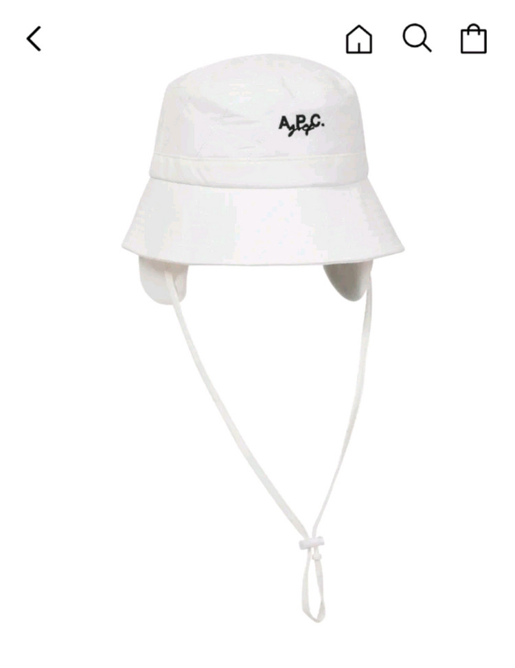 A.P.C. GOLF 아페쎄 골프 패딩 버킷햇 겨울 모자 이미지