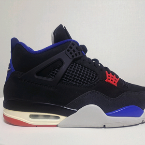 나이키 조던4 레트로 레어 에어 블루/블랙/레드(새상품) 이미지