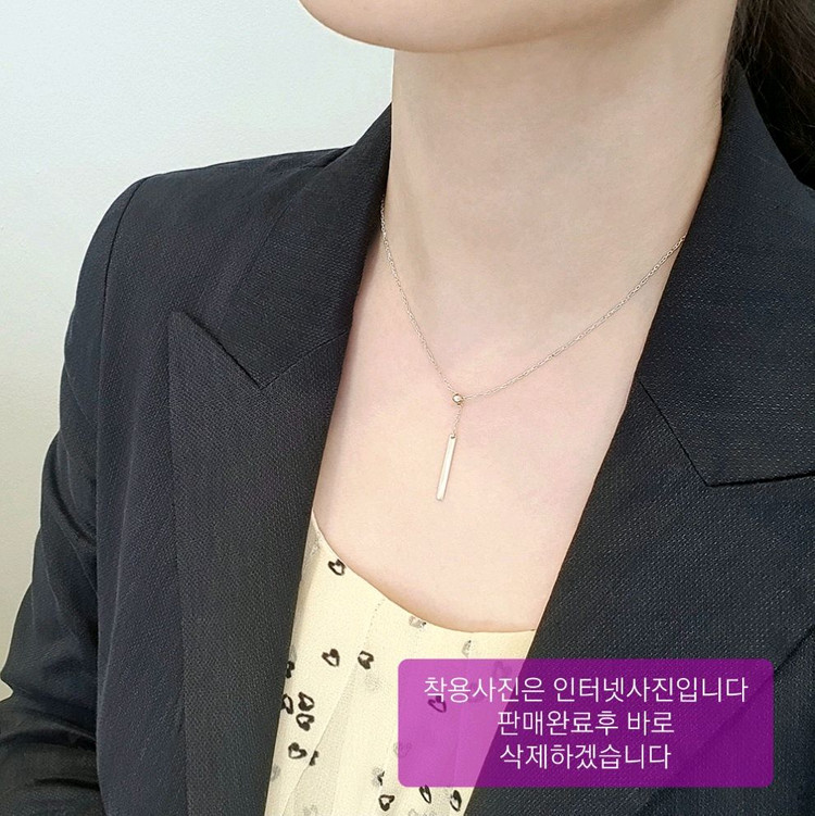 14k 옐로우골드 목걸이 (새제품) 이미지