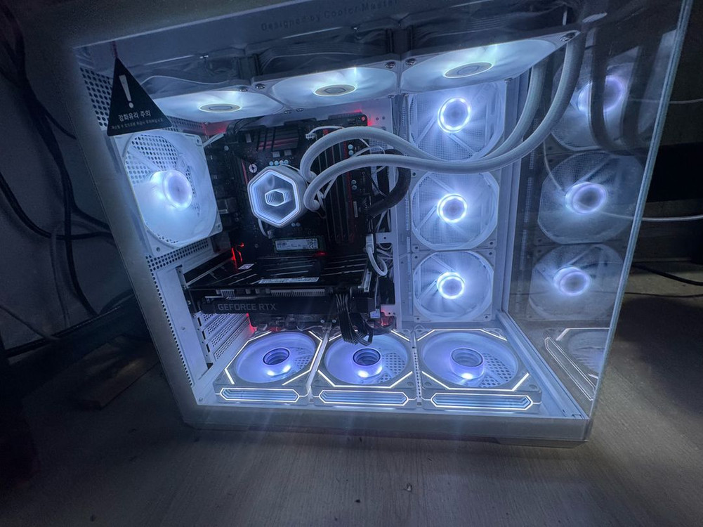 I7-6700k/16 gb ram/ 2060/물 공급이 있습니다 cooler masterSSD m2 512 gb M 이미지