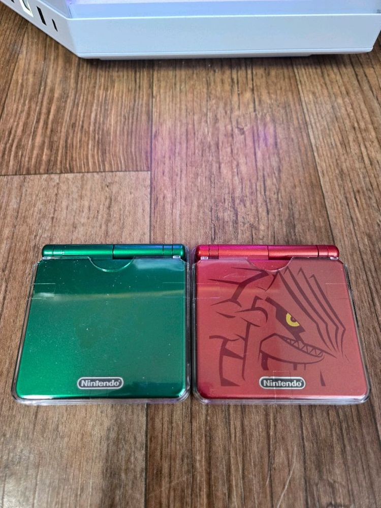 포켓몬 GBA SP, 파엠 if 3DS XL, GBA 에메랄드, 사파이어, 루비, 파이어레드, 리프그린 팝니다 이미지